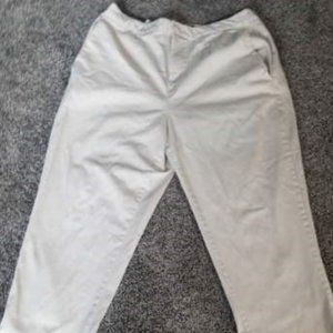 Basic Editions Women's Dress Pants Tan Size 16W